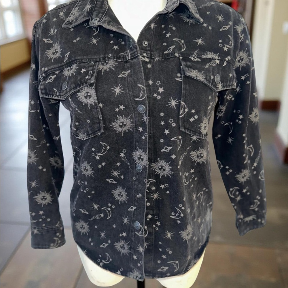 Vintage Stoosh Celestial Jean Jacket